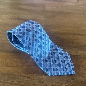Alfani Elegant Blue Patterned Men's Tie
